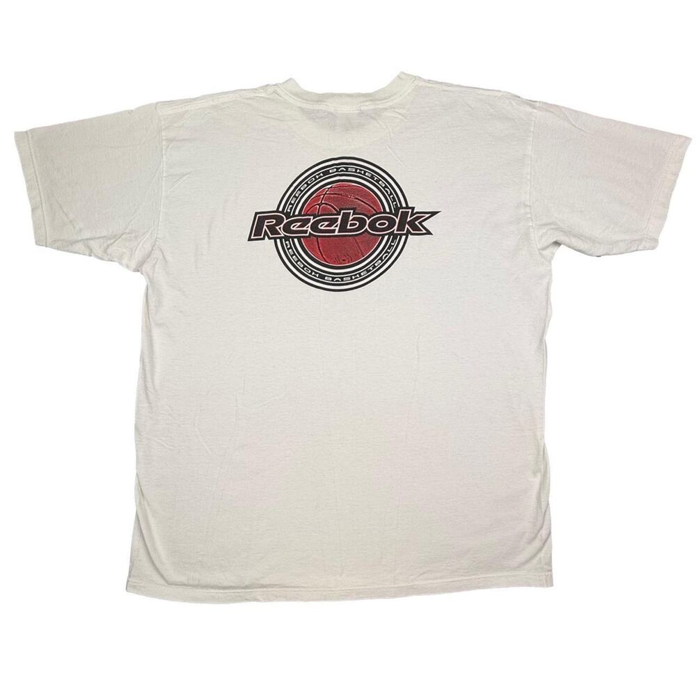 Vintage reebok basketball shirt 90s Y2K Allen Iverson Shaq XL